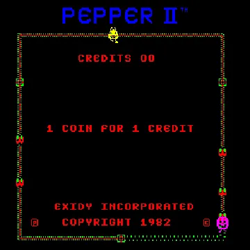 Pepper II screen shot title